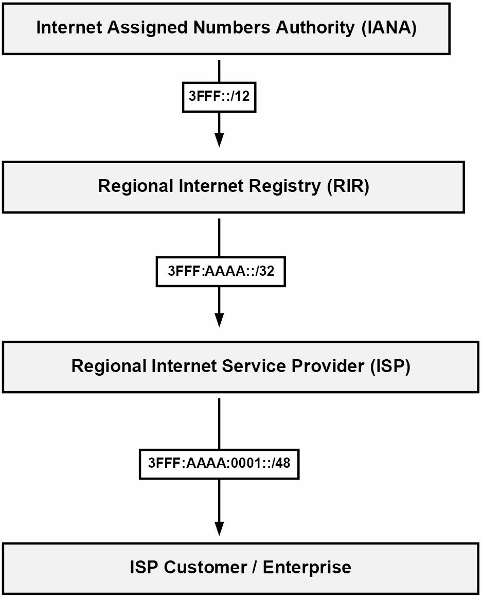 IPv6前缀的分配